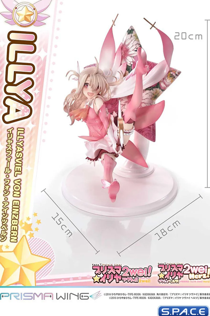 1/7 Scale Illyasviel von Einzbern Prisma Wing PVC Statue