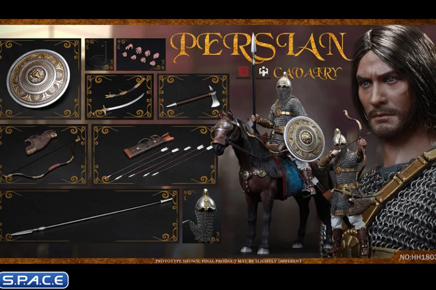 1/6 Scale Imperial Persian Cavalry with Horse