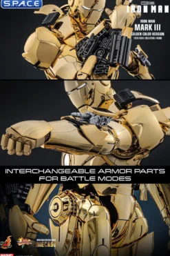 1/6 Scale Iron Man Mark III Gold Color Version