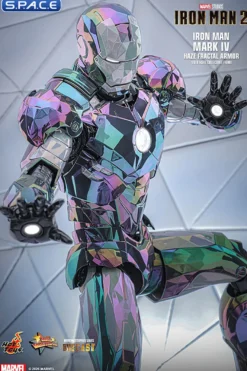 1/6 Scale Iron Man Mark IV Haze Fractal Armor Movie Masterpiece MMS855D79