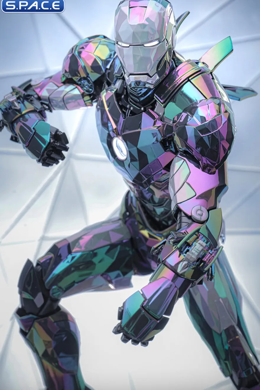 1/6 Scale Iron Man Mark IV Haze Fractal Armor Movie Masterpiece MMS855D79