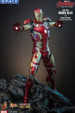 1/6 Scale Iron Man Mark XLIII 2.0 Deluxe Version Movie Masterpiece MMS866D81