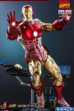 1/6 Scale Iron Man »The Origins Collection« Deluxe Version Comic Masterpiece CMS08D38 Diecast Series