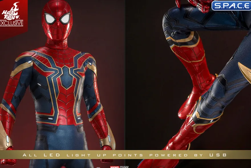 1/6 Scale Iron Spider Movie Masterpiece MMS762AE - Artisan Edition