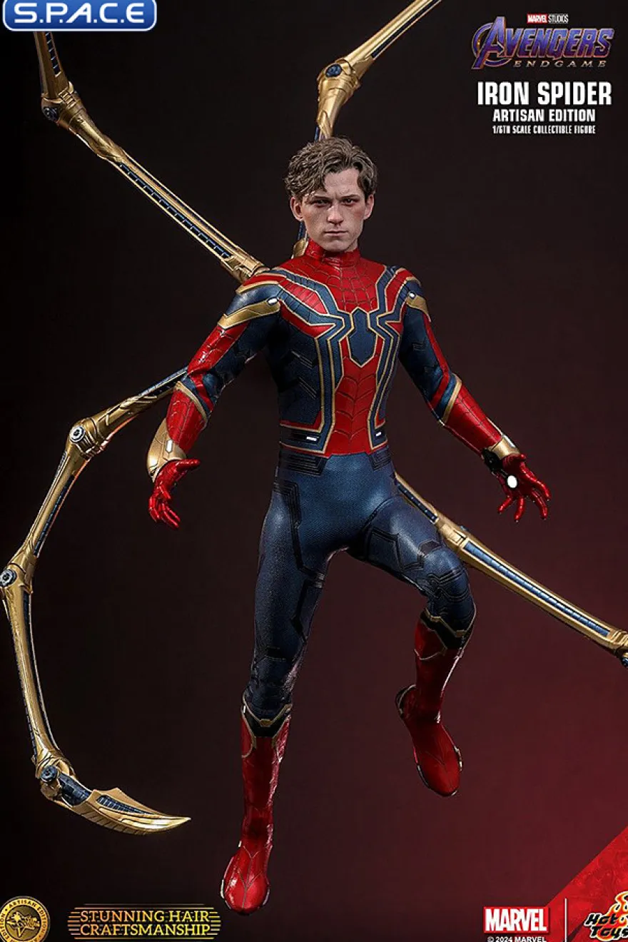 1/6 Scale Iron Spider Movie Masterpiece MMS762AE - Artisan Edition