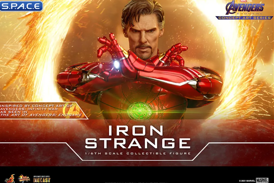 1/6 Scale Iron Strange Concept Art Series Movie Masterpiece MMS606D41