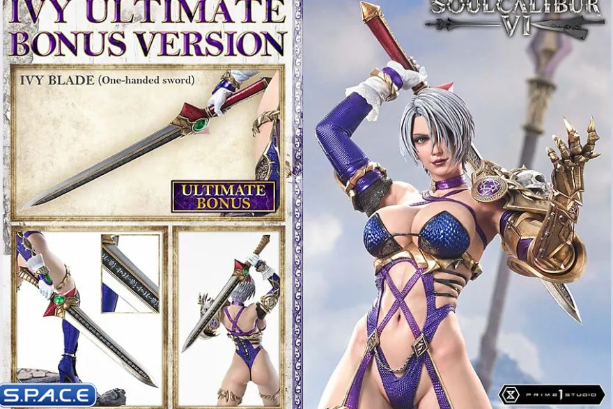 1/4 Scale Ivy Real Elite Masterline Statue - Ultimate Bonus Version