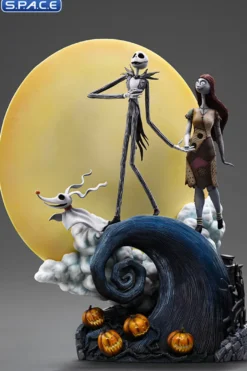 1/10 Scale Jack Skellington & Sally Deluxe Art Scale Statue
