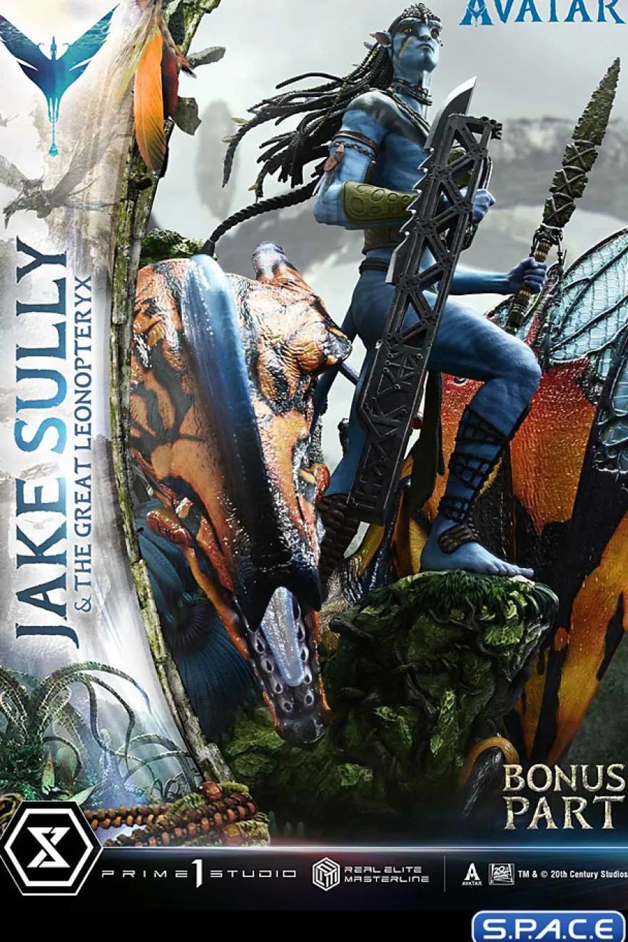 1/4 Scale Jake Sully & The Great Leonopteryx Deluxe Real Elite Masterline Statue