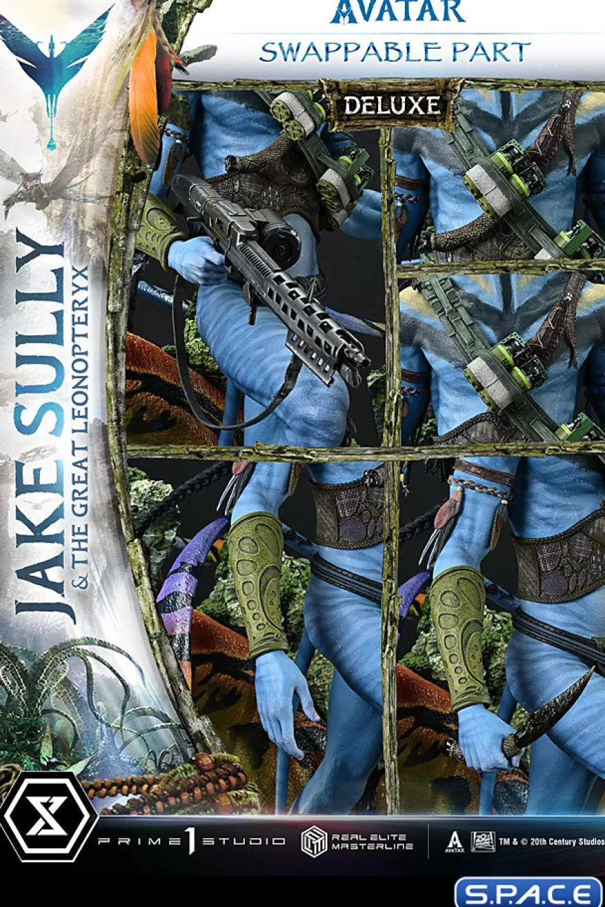 1/4 Scale Jake Sully & The Great Leonopteryx Deluxe Real Elite Masterline Statue