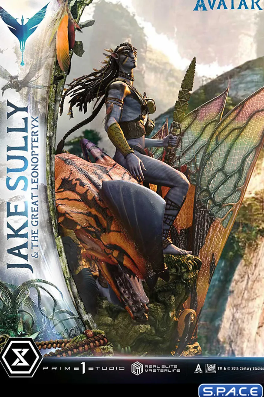1/4 Scale Jake Sully & The Great Leonopteryx Deluxe Real Elite Masterline Statue