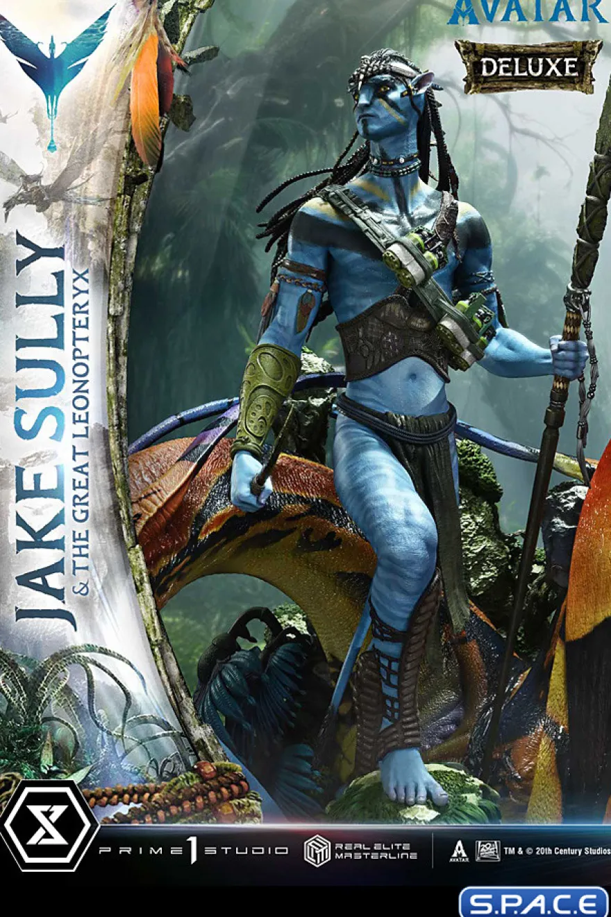 1/4 Scale Jake Sully & The Great Leonopteryx Deluxe Real Elite Masterline Statue