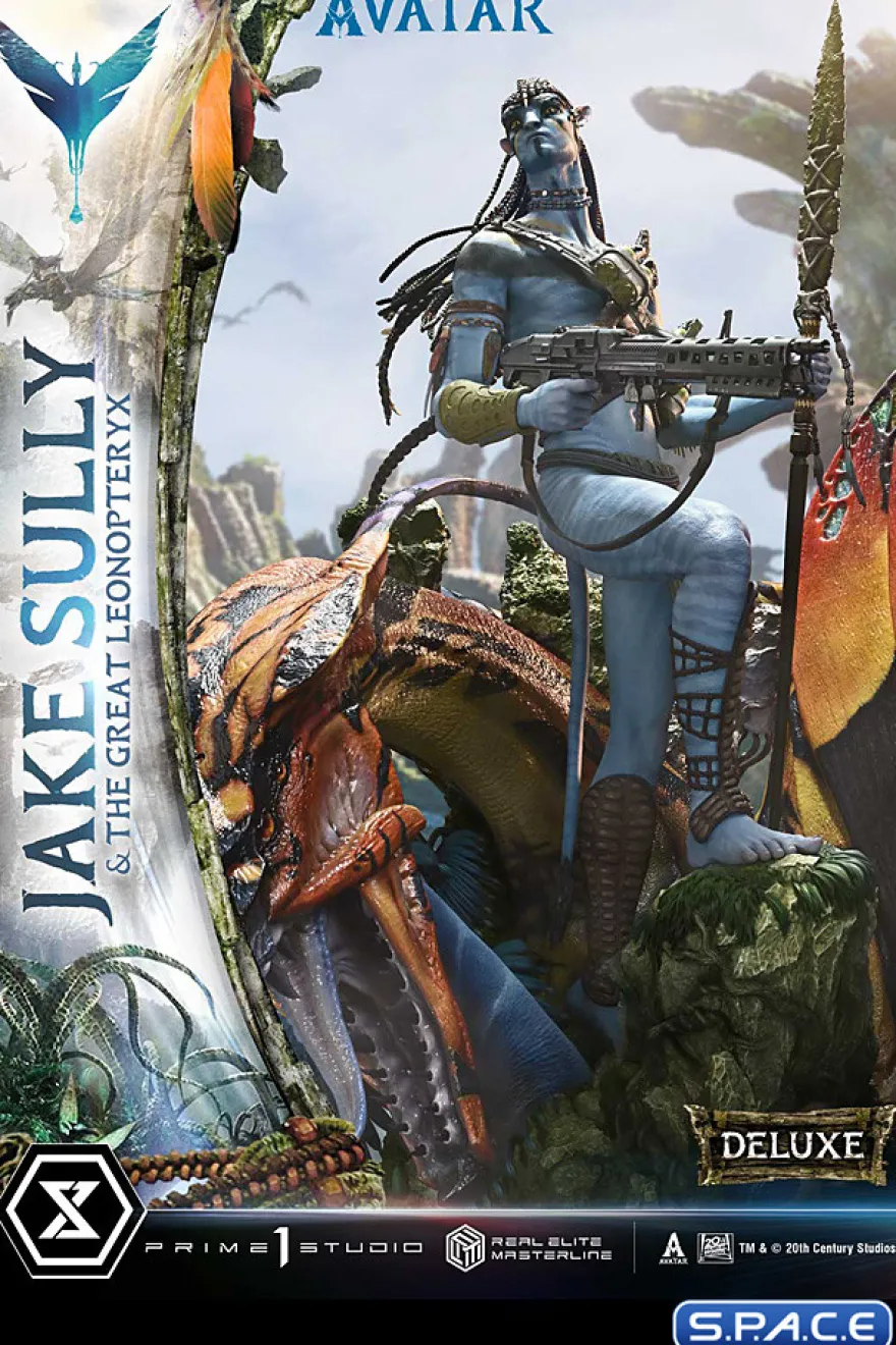 1/4 Scale Jake Sully & The Great Leonopteryx Deluxe Real Elite Masterline Statue