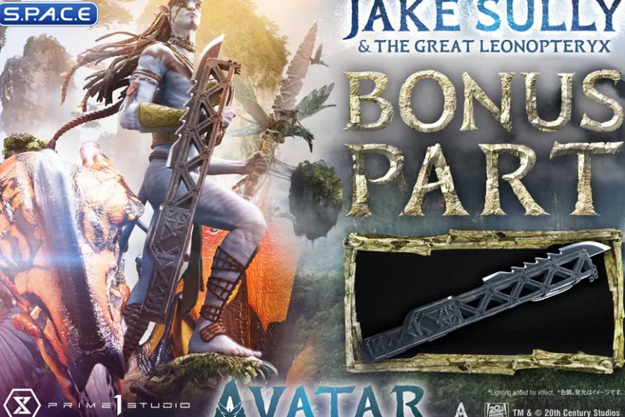 1/4 Scale Jake Sully & The Great Leonopteryx Deluxe Real Elite Masterline Statue
