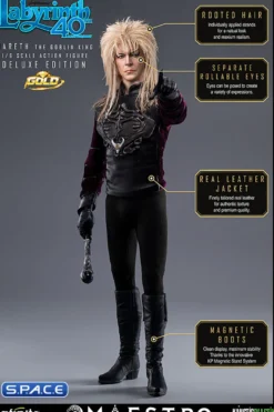 1/6 Scale Jareth the Goblin King Maestro Line - Deluxe Gold Version