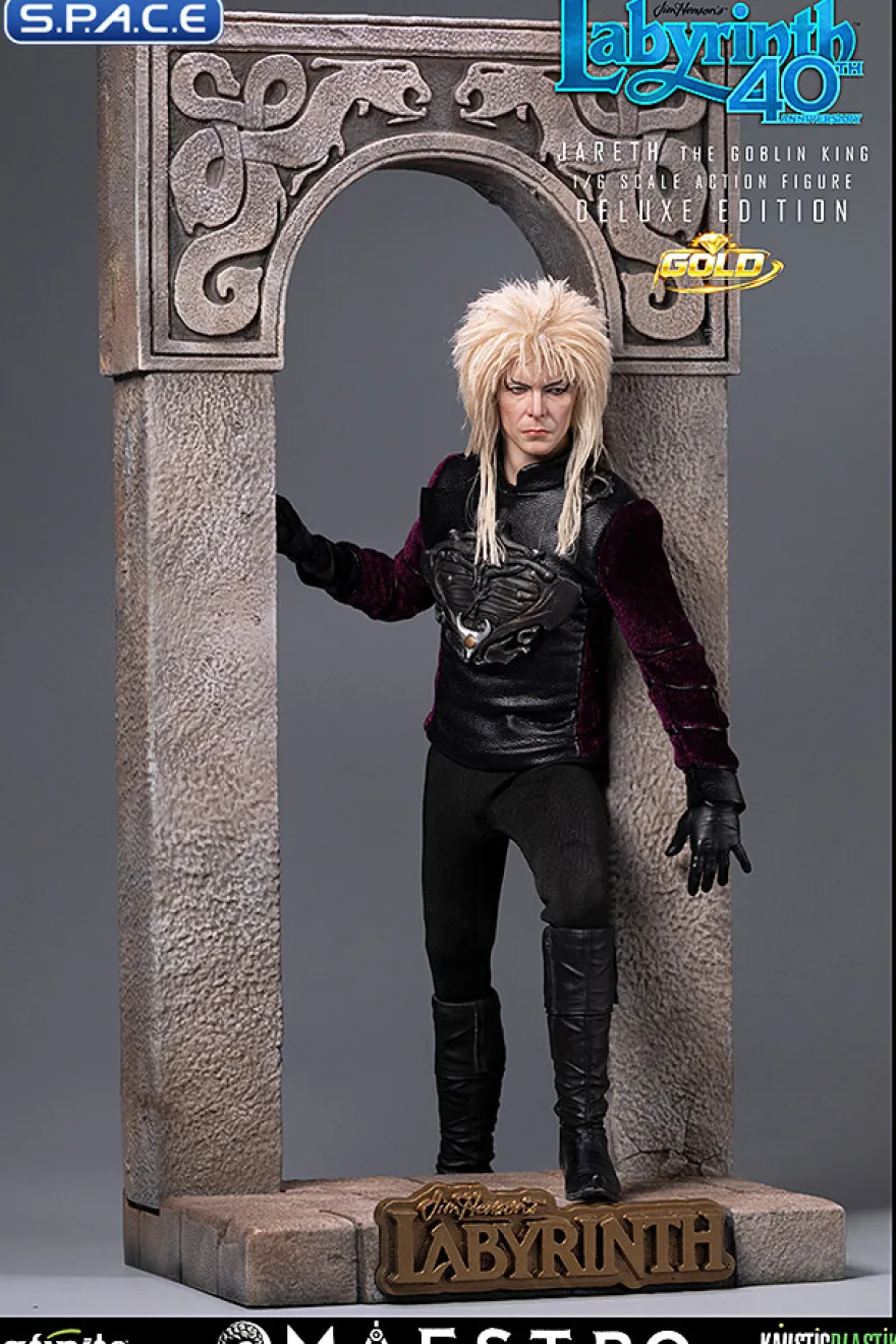 1/6 Scale Jareth the Goblin King Maestro Line - Deluxe Gold Version