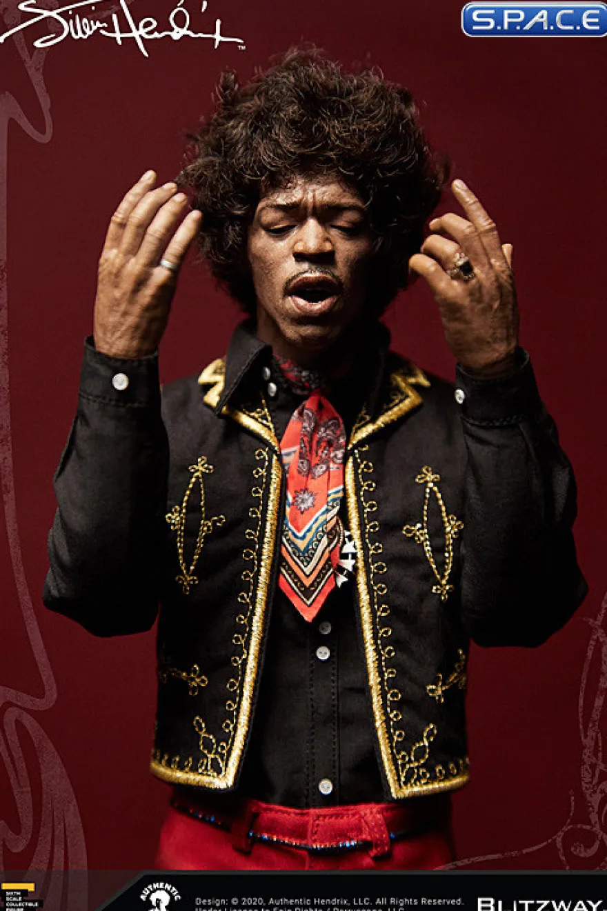 1/6 Scale Jimi Hendrix