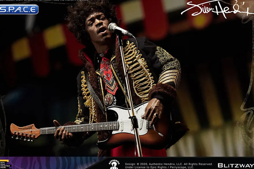 1/6 Scale Jimi Hendrix