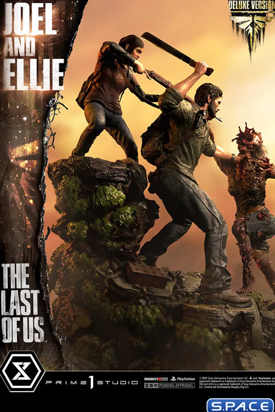 1/4 Scale Joel & Ellie Deluxe Ultimate Premium Masterline Statue