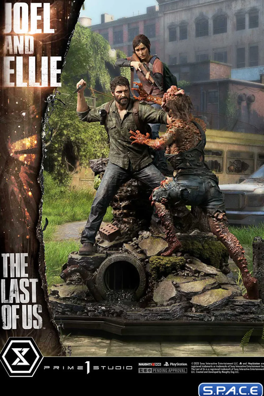 1/4 Scale Joel & Ellie Ultimate Premium Masterline Statue
