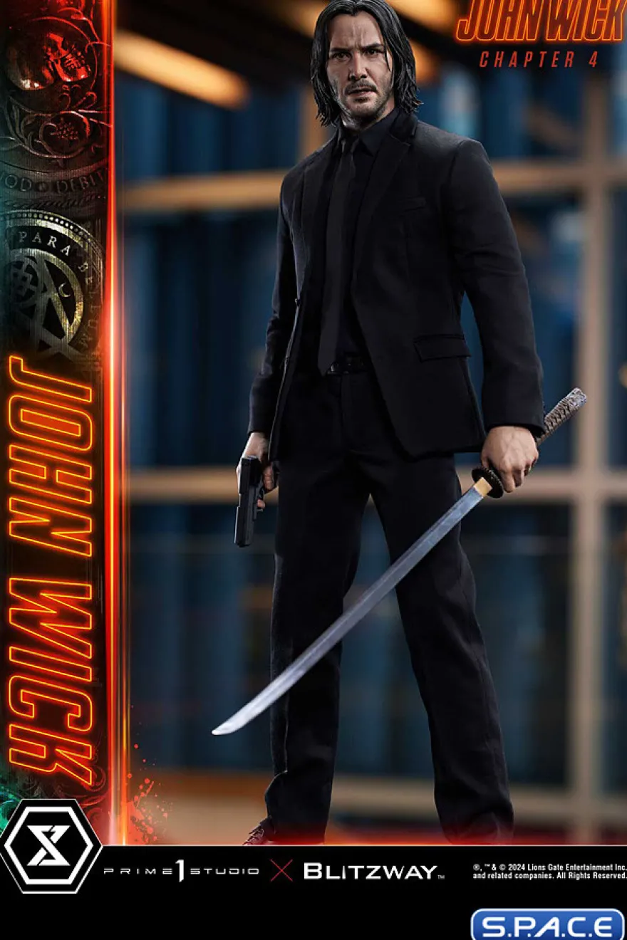 1/4 Scale John Wick Premium Masterline Statue