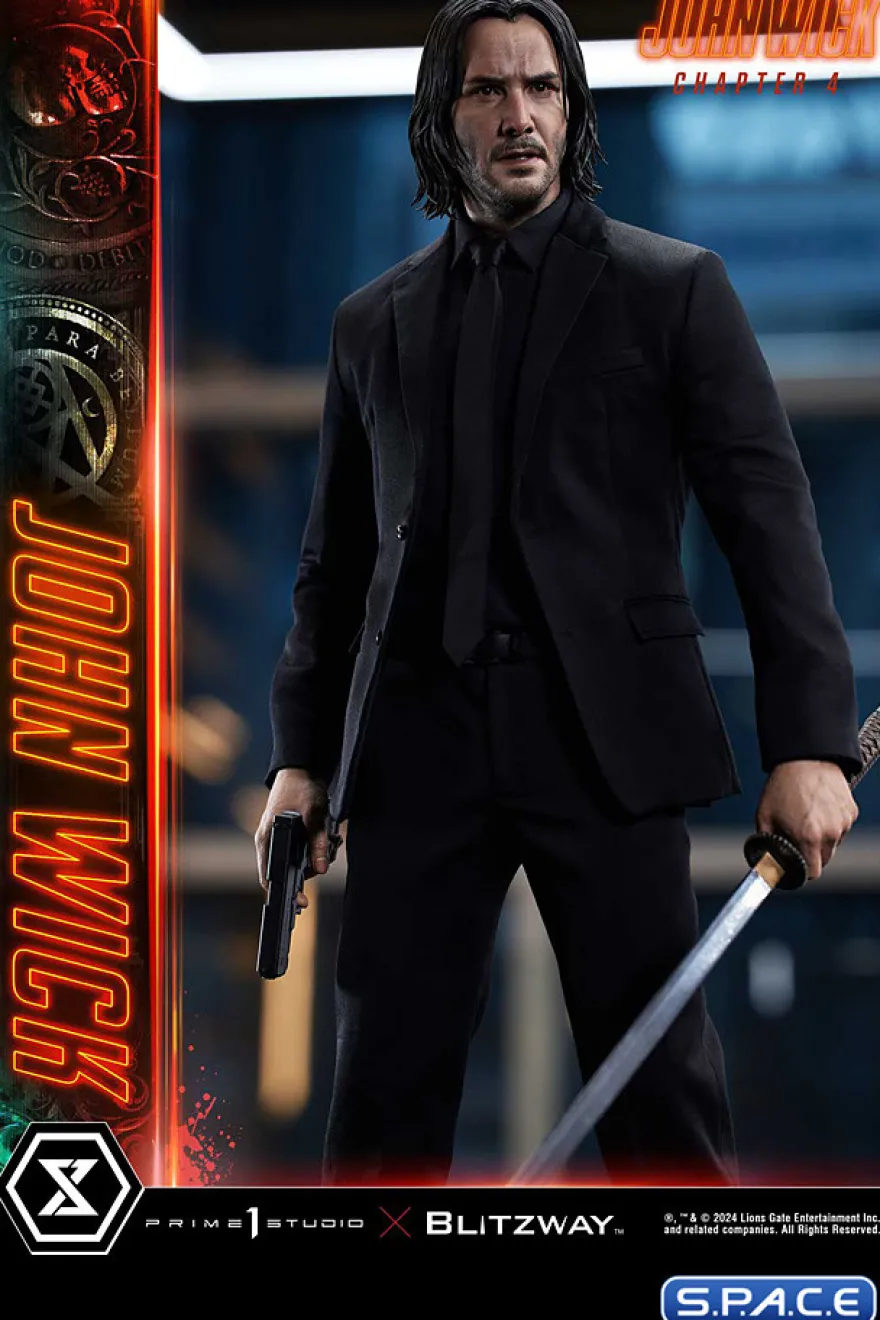 1/4 Scale John Wick Premium Masterline Statue