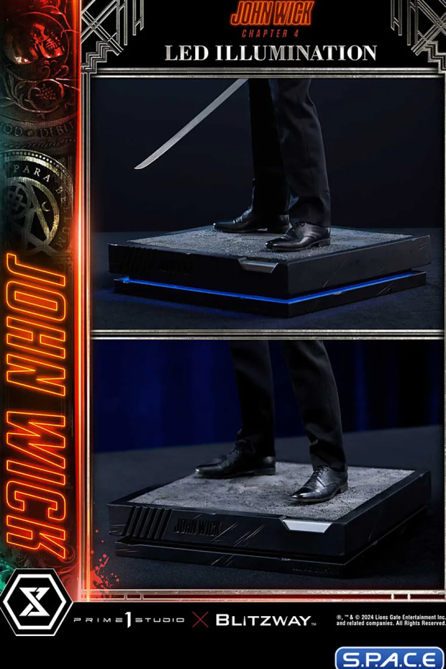 1/4 Scale John Wick Premium Masterline Statue