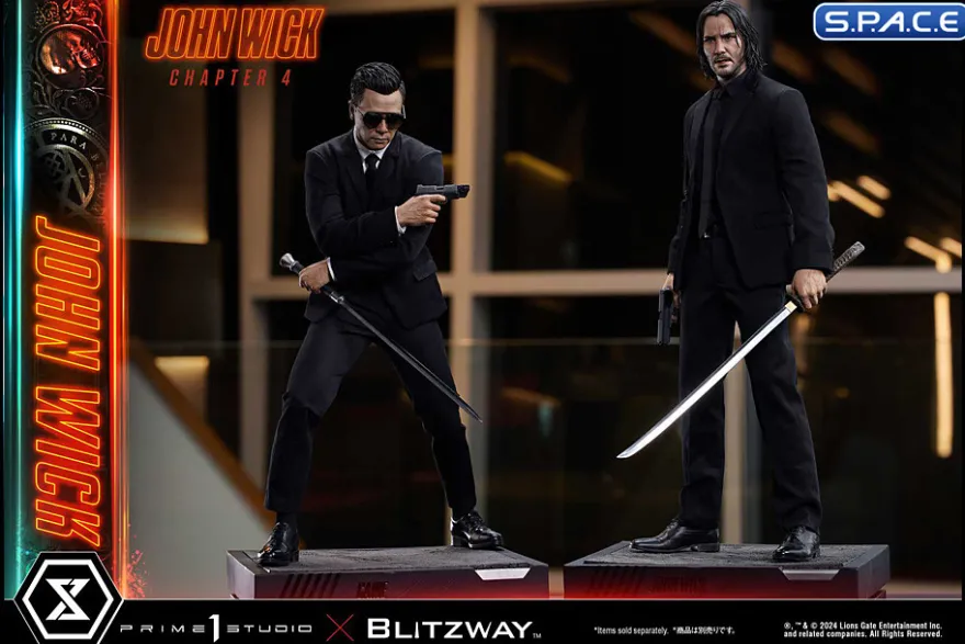 1/4 Scale John Wick Premium Masterline Statue
