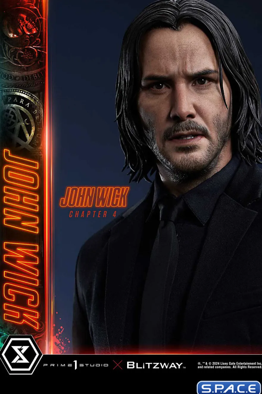 1/4 Scale John Wick Premium Masterline Statue