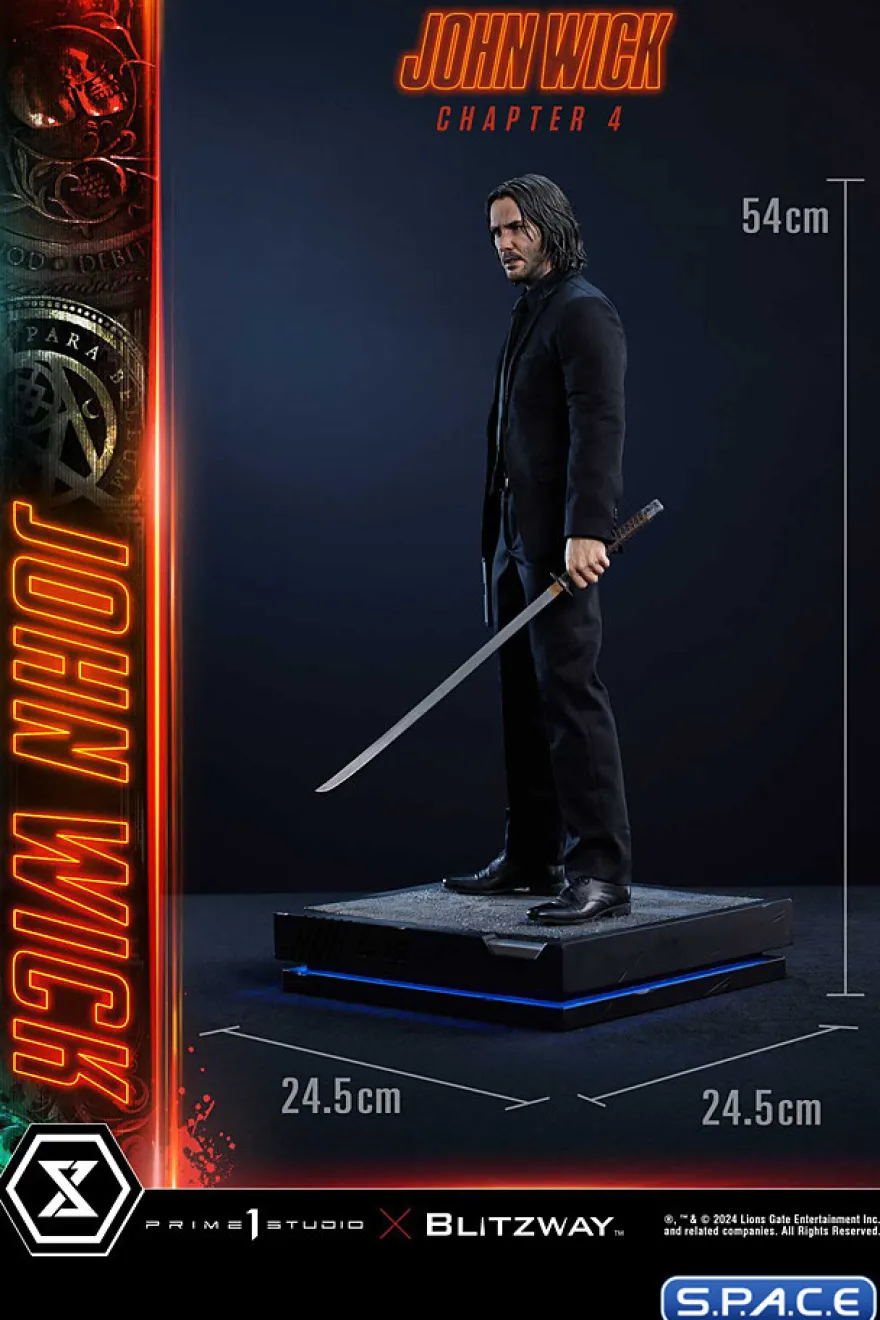 1/4 Scale John Wick Premium Masterline Statue