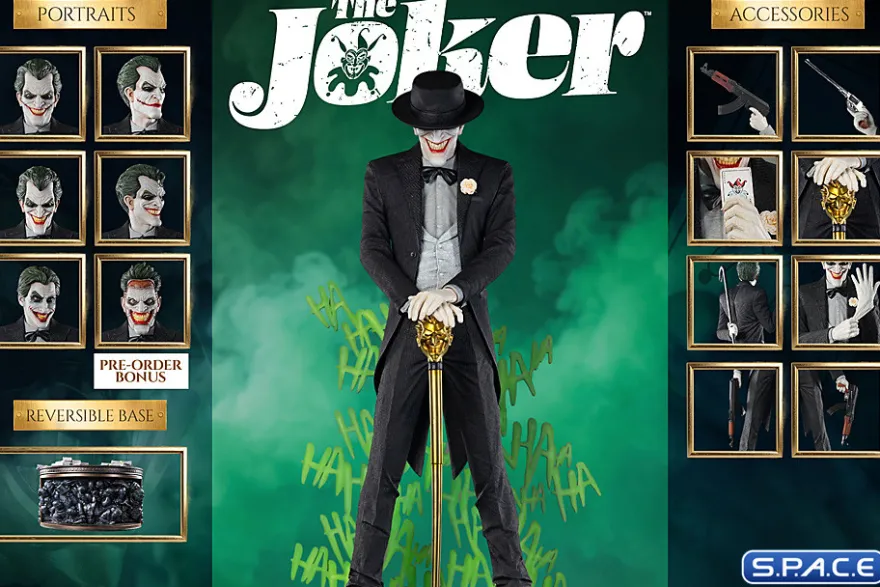 1/3 Scale Joker Prestige Series Statue - black Version (DC Comics)