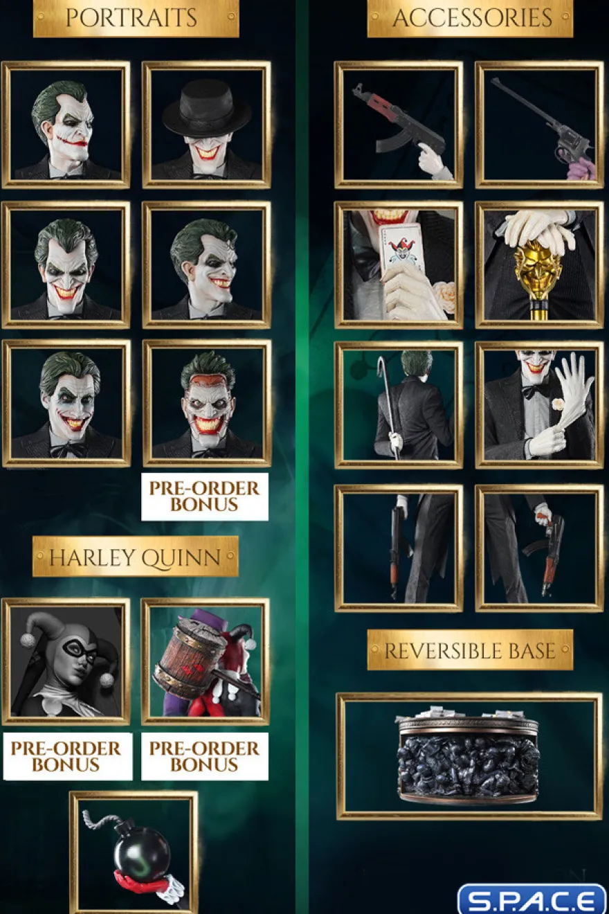 1/3 Scale Joker Prestige Series Statue - black Ultimate Version