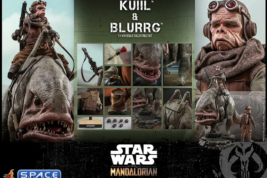 1/6 Scale Kuiil & Blurrg TV Masterpiece Set TMS049