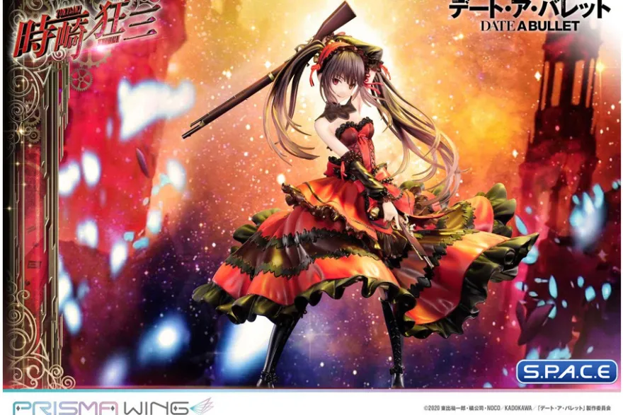 1/7 Scale Kurumi Tokisaki Prisma Wing PVC Statue