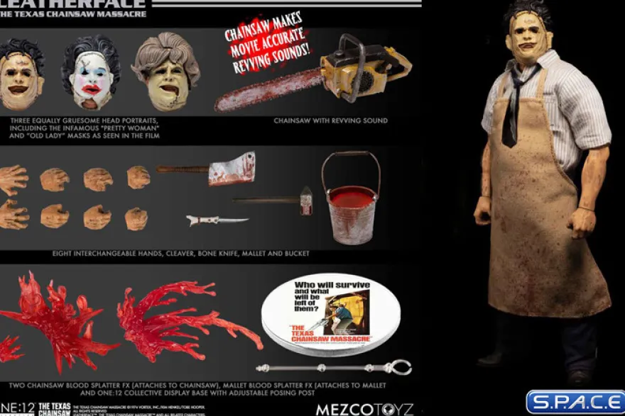 1/12 Scale Leatherface
