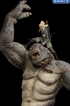 1/10 Scale Legolas vs. Cave Troll Deluxe Art Scale Statue