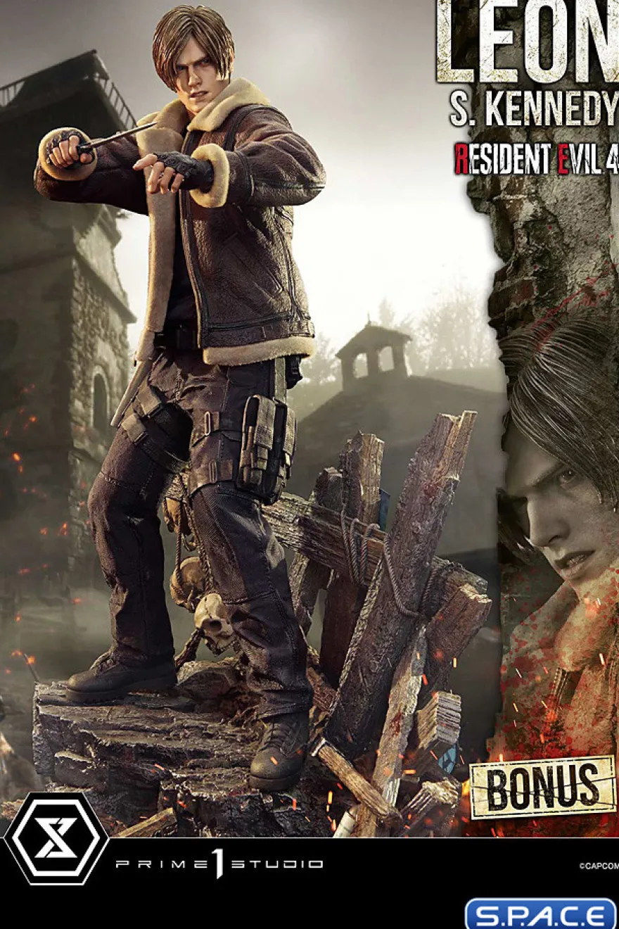 1/4 Scale Leon S. Kennedy Ultimate Premium Masterline Statue