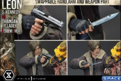 1/4 Scale Leon S. Kennedy vs. Chainsaw Villager Ultimate Premium Masterline Statue