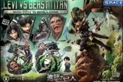 1/4 Scale Levi vs. Beast Titan Ultimate Premium Masterline Statue