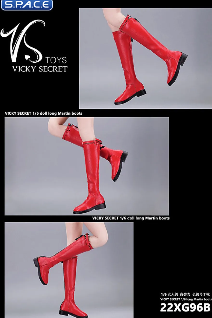 1/6 Scale long Martin boots