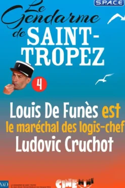 1/12 Scale Louis De Funes as Ludovic Cruchot PVC Statue