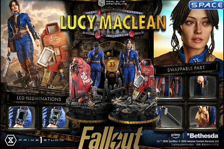 1/4 Scale Lucy MacLean Real Elite Masterline Statue