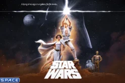 1/10 Scale Luke & Leia Movie Poster Deluxe Art Scale Statue