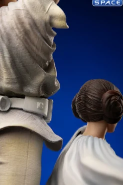 1/10 Scale Luke & Leia Movie Poster Deluxe Art Scale Statue