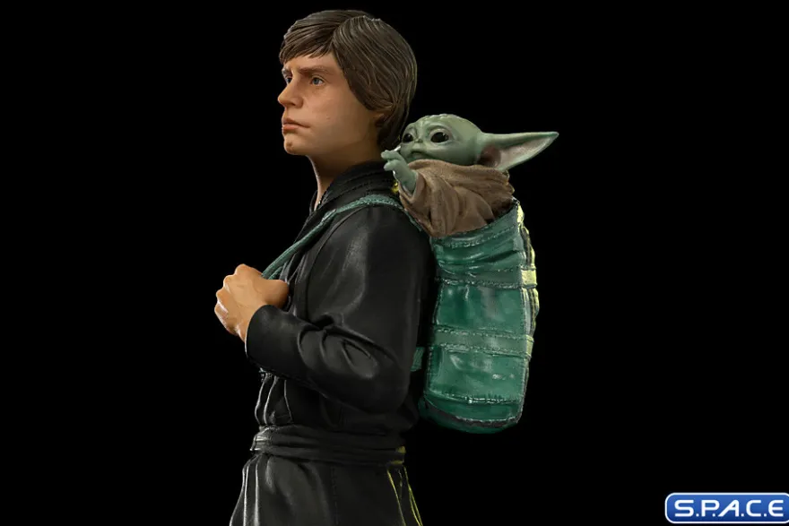 1/10 Scale Luke Skywalker & Grogu Training Art Scale Statue