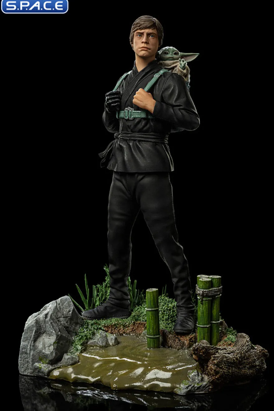 1/10 Scale Luke Skywalker & Grogu Training Art Scale Statue