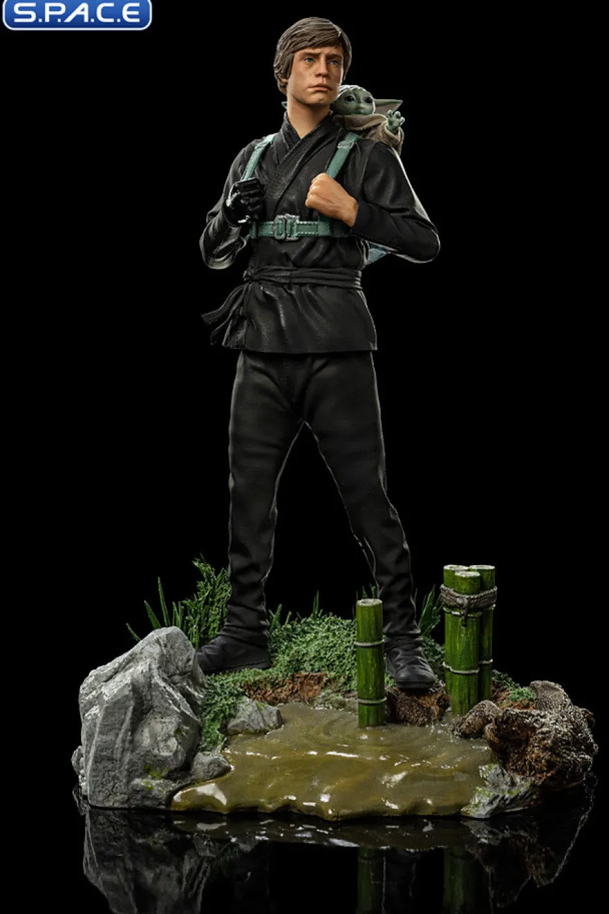 1/10 Scale Luke Skywalker & Grogu Training Art Scale Statue