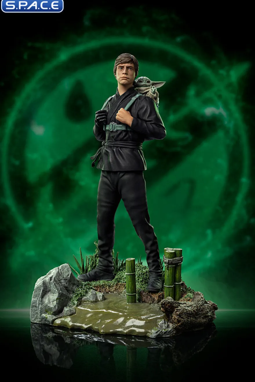 1/10 Scale Luke Skywalker & Grogu Training Art Scale Statue
