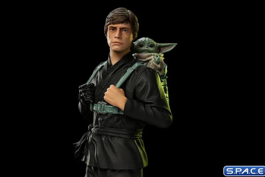 1/10 Scale Luke Skywalker & Grogu Training Art Scale Statue