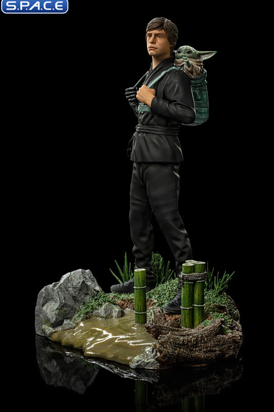 1/10 Scale Luke Skywalker & Grogu Training Art Scale Statue
